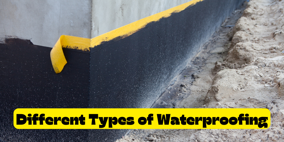 Different Types of Waterproofing | Types of Waterproofing | Waterproofing