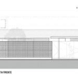 One-Storey Two-Bedroom House Plans, Minimalist Exterior Design Civil Experience Facade Plan Civil Experience