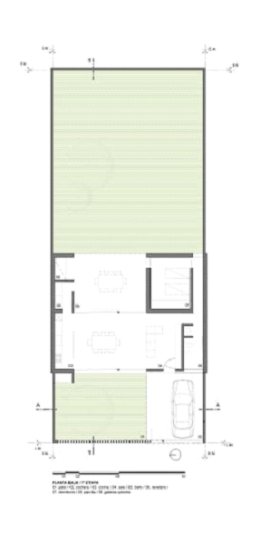One-Storey Two-Bedroom House Plans, Minimalist Exterior Design Civil Experience Floor Plans, Sections And Elevations