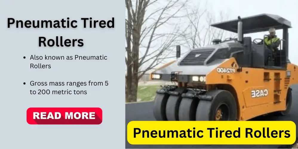 Pneumatic Tired Rollers