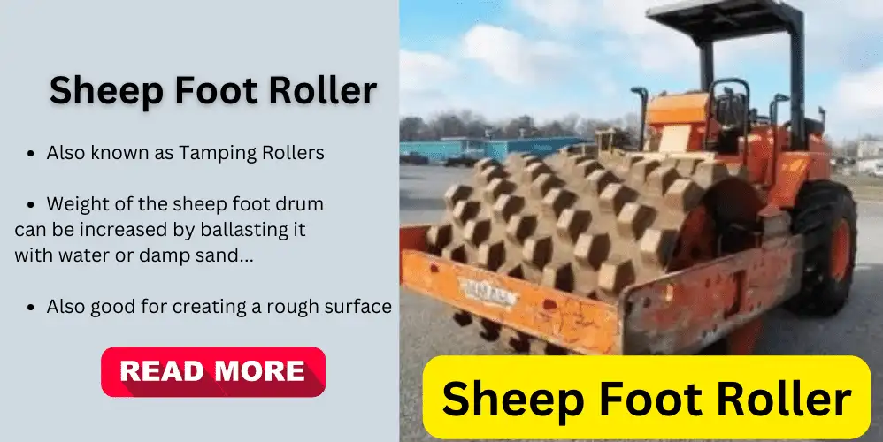 Sheep Foot Roller